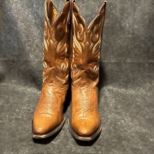 WOMENS JB DILLON COWBOY BROWN BOOTS SIZE 8.5 B
